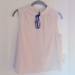 bo-bell dusty rose sleeveless blouse